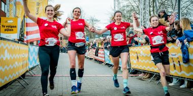 de 100km-run voor Kom op tegen Kanker