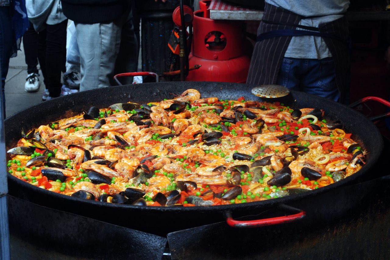 Paella in De Musette